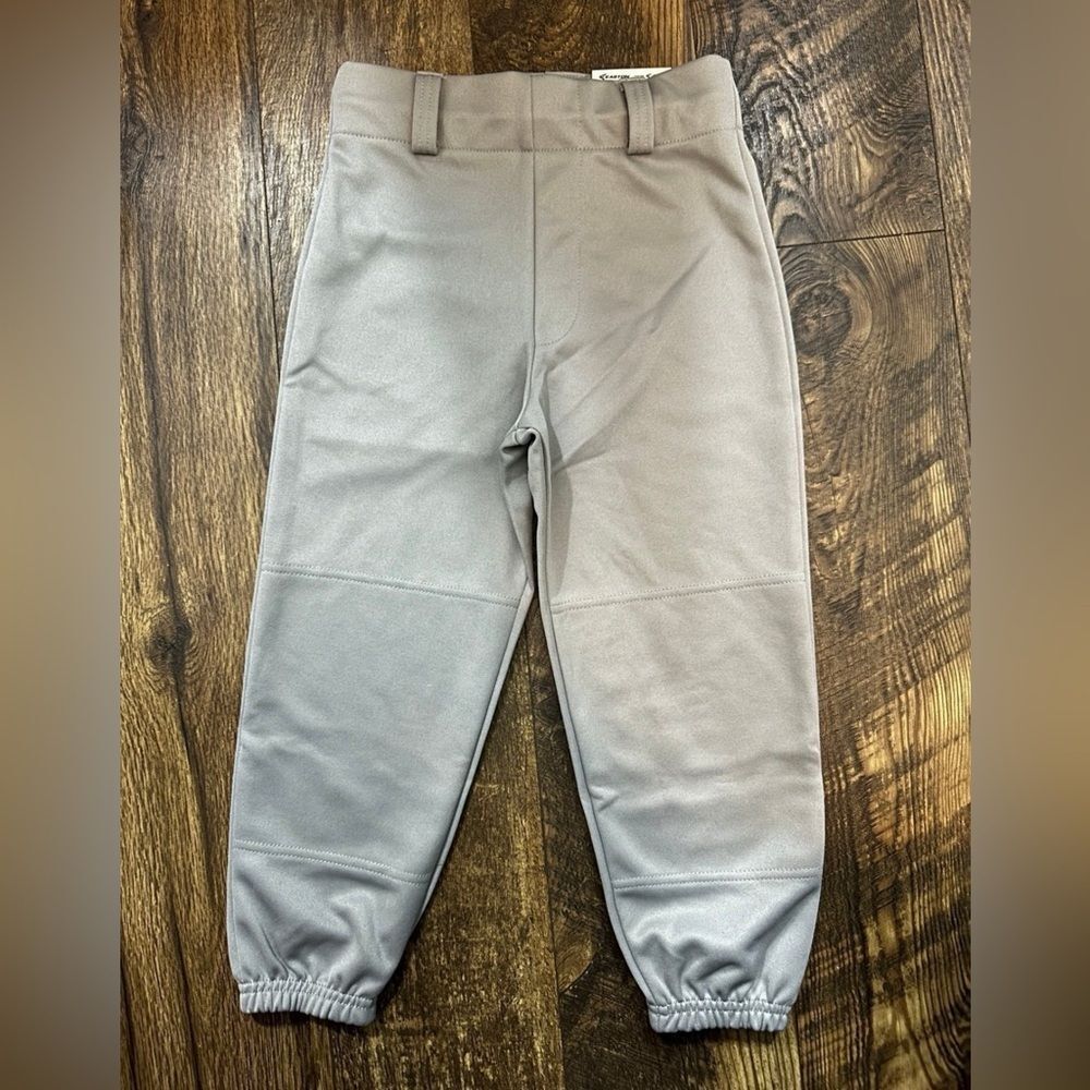 Easton baseball pants youth nwt gray